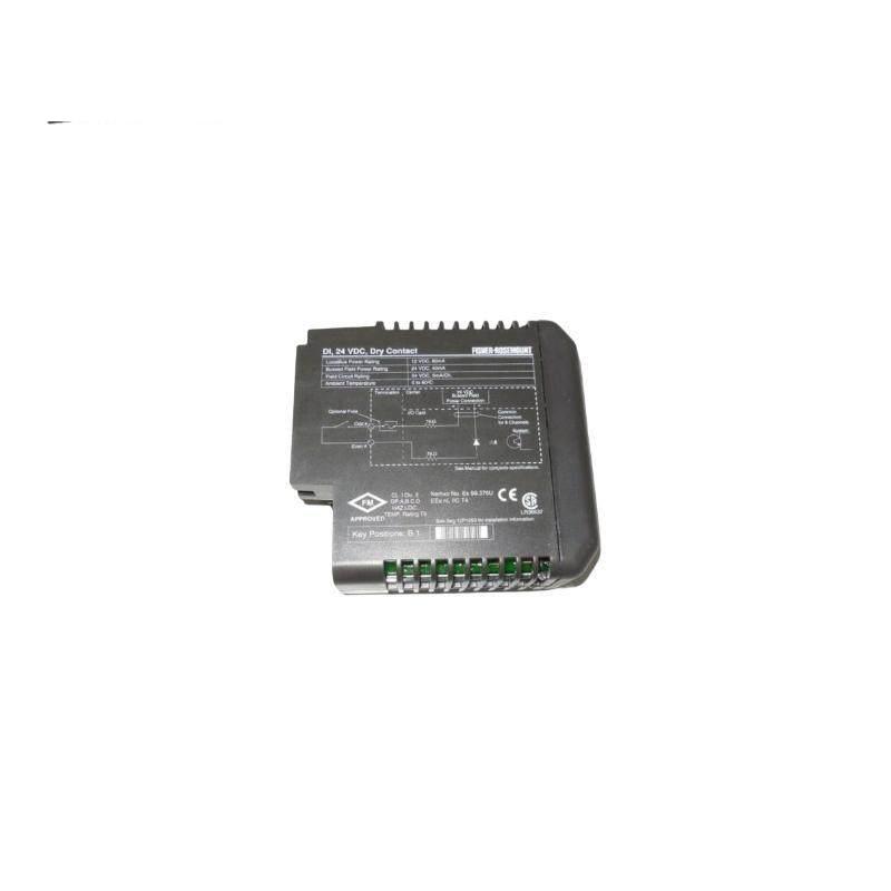 EMERSON KJ3001X1-BB1 12P0550X132 DI 8-Channel 24 VDC Dry Contact Card