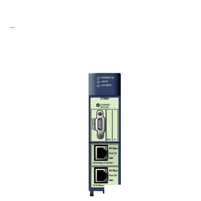 GE IC695ETM001 Fanuc Ethernet Interface Module