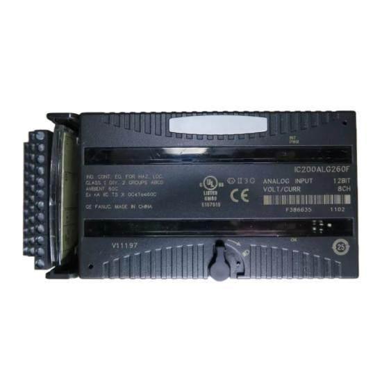 GE FANUC IC200ALG260